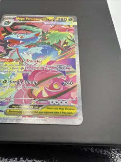 Mega Venusaur EX SIR 177/132 Mega Evolution English Pokemon TCG Near Mint Card - Image 3