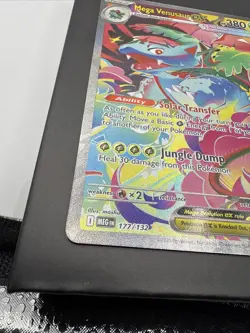 Mega Venusaur EX SIR 177/132 Mega Evolution English Pokemon TCG Near Mint Card - Image 4