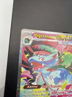 Mega Venusaur EX SIR 177/132 Mega Evolution English Pokemon TCG Near Mint Card - Image 5
