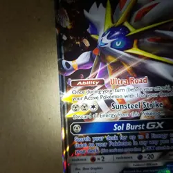 Solgaleo GX SM16 - Sun & Moon - Black Star Promo Holo - Pokemon Card - NM - Image 5