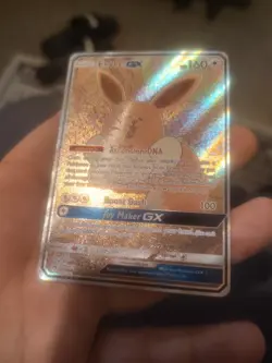 Eevee GX SM233 Sm Holo Ungraded Nice Card Rare See Pics - Image 3