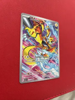 Pokemon TCG Zeraora 151/142 Scarlet Violet Stellar Crown Illustration Rare Card - Image 3