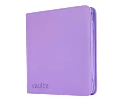 Vault X Just Purple 12-Pocket Exo-Tec Zip Binder - 480 Cards - New - Image 1