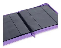 Vault X Just Purple 12-Pocket Exo-Tec Zip Binder - 480 Cards - New - Image 3