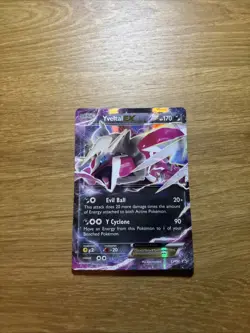 Yveltal EX Black star promo xy 150 Pokemon Card Ultra Rare Near Mint - Image 1