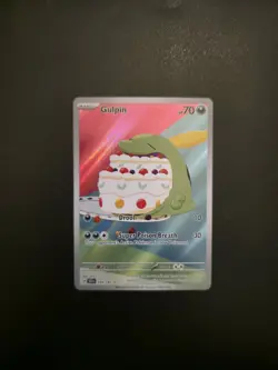 Pokemon TCG 154/142 Stellar Crown Illustration Rare Holo Card Near Mint English - Image 3