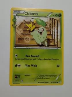 Pokemon TCG Chikorita RC1/RC32 Generations Radiant Collection Common Card - Image 1