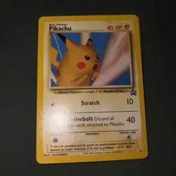 PIKACHU - Black Star Promo - 26 - Pokemon Card - NM - Pikachu! WOTC Not Graded - Image 1