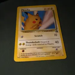 PIKACHU - Black Star Promo - 26 - Pokemon Card - NM - Pikachu! WOTC Not Graded - Image 2