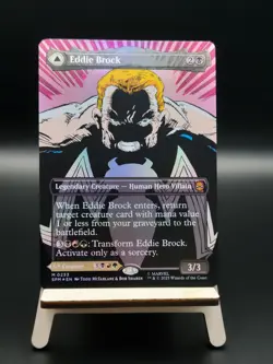 Eddie Brock | Venom Lethal Protector (Borderless Foil) #233 Marvel's Spider-Man - Image 1