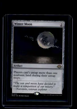 MTG Winter Moon #213 Rare Modern Horizons 3 - Image 1