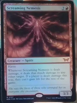 Screaming Nemesis Duskmourn: House of Horror Foil - Image 1