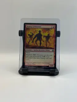 MTG, Raging Goblinoids FOIL U 85 NM Marvel's Spider-Man Foil - Image 1