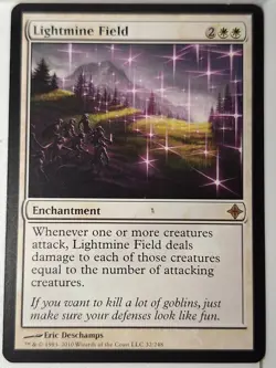 Lightmine Field - Rise of The Eldrazi - Magic the Gathering MTG Nice! - Image 1