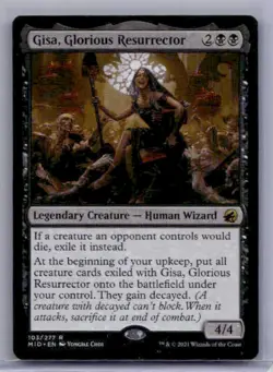 Lightly played Gisa, Glorious Resurrector #103 W/Tracking - Image 1