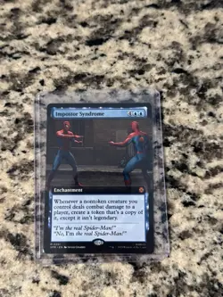 Impostor Syndrome 251 (Extended Art) Marvel's Spider-Man MTG Magic NM - Image 1