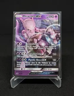 Pokemon TCG Mewtwo GX Sun & Moon Sm196 Promo - Image 1