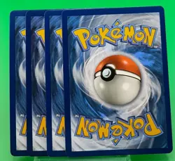 4x Pikachu 2022 Trick Or Trade Halloween Stamp Pokemon TCG Holiday 049/203 - Image 2