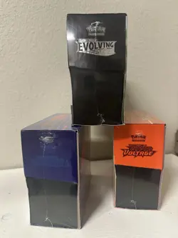 Pokemon Evolving Skies Elite Trainer, Vivid Voltage, Darkness Ablaze, SEALED - Image 2