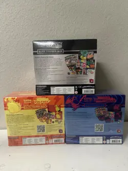 Pokemon Evolving Skies Elite Trainer, Vivid Voltage, Darkness Ablaze, SEALED - Image 3