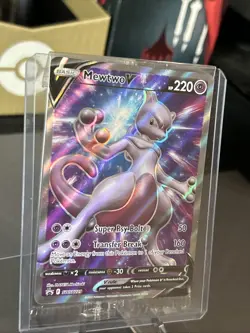 Mewtwo V SWSH229 Sword & Shield Promo Full Art Pokemon TCG - SEALED - Image 4