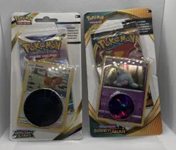 Pokemon Sword And Shield Blister Pack Lot Brilliant Stars Darkness Ablaze - Image 1