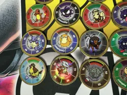 Vintage Pokemon battle coin lot 27 Unique No Doubles All Metal Lugia Pikachu - Image 5
