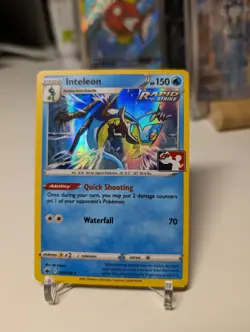 Inteleon 043/198 Prize Pack Series One Play Pokemon Stamped (NM) - Image 1