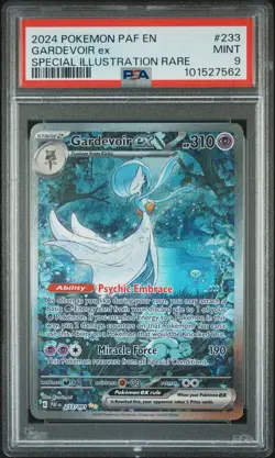 2024 POKEMON PAF EN-PALDEAN FATES SPECIAL ILLUSTRATION RARE GARDEVOIR EX PSA 9 - Image 1