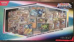 Pokemon - Prismatic Evolutions - Lucario EX and Tyranitar EX Premium Collection - Image 1