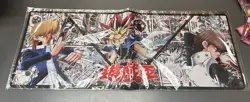 Yu-Gi-Oh! 20th Anniversary JUMP FESTA Playmat Yugi Joey Wheleer Seto Kaiba - Image 1