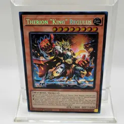 Yugioh - Therion "King" Regulus - MP23-EN063 1st Ed. Prismatic Secret Rare - NM - Image 1