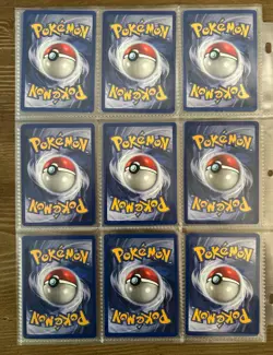 1999 Pokemon TCG Complete Base Unlimited Common & Uncommon Card Set LP - Image 4