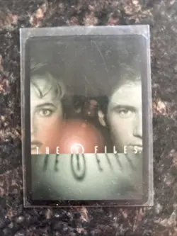 The X-Files Collectible Card Game CCG , Promo Card, Dark Angel 1997 , Adversary - Image 2