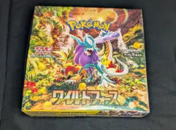 Pokemon Card Booster Box Wild Force SV5K Sealed Case, Japanese Edition - Image 1