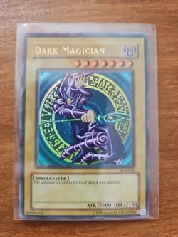 Dark Magician SDY-006 Unlimited Edition Yugioh Holographic Holo Foil Card Tcg - Image 1