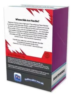 Pokemon Card v10 Booster bundle Destined Rivals Prismatic Evolutions Scarlet Vio - Image 2