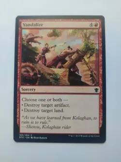 Vandalize Dragons of Tarkir Regular MTG - Image 1