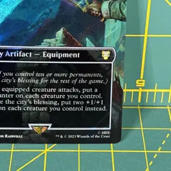 MTG BORDERLESS Surge FOIL Anduril, Narsil Reforged 439 LOTR Lord of the Rings - Image 5