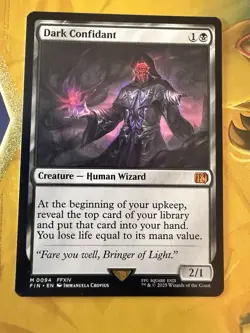 Dark Confidant M 0094 Regular Final Fantasy Magic the Gathering MTG Card English - Image 1