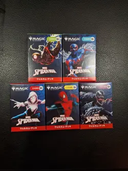 MTG Spider Man Welcome Deck Set of 5 No.PM804 - Image 1