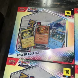 4 NEW Sealed Pokemon TCG S&V Prismatic Evolutions Poster Collection DG - Image 5