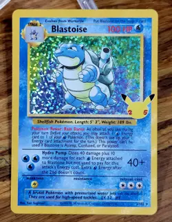 Pokemon Celebrations Blastoise 2/102 Classic Collection Holo Near Mint - Image 1