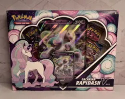 Pokemon TCG - Galarian Rapidash V Box - Factory Sealed - Sword & Shield - New - Image 1