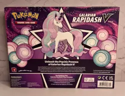 Pokemon TCG - Galarian Rapidash V Box - Factory Sealed - Sword & Shield - New - Image 2