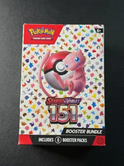 POKEMON SCARLET & VIOLET 151 TCG FACTORY SEALED BOOSTER BUNDLE BOX 6 PACKS B - Image 1