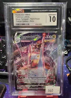 DURALUDON VMAX Silver Tempest Trainer Gallery Holo #TG21 CGC 10 Pokemon - Image 1