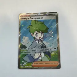 Pokemon Mega Evolution Wally’s Compassion 176/132 Full Art Ultra Rare NM - Image 1