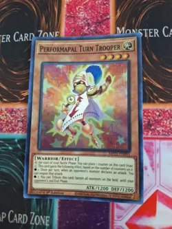 Yugioh Performapal Turn Trooper MP21-EN091 Super Rare 1st Edition Near Mint - Image 1