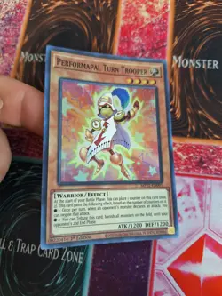 Yugioh Performapal Turn Trooper MP21-EN091 Super Rare 1st Edition Near Mint - Image 2